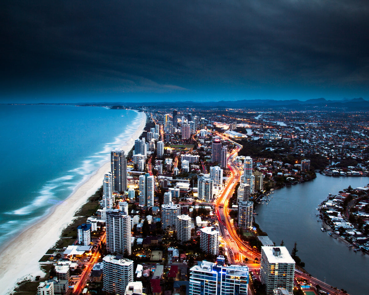 Australia Gold Coast Skyline 4X6 8X10