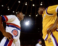 Magic Johnson Isiah Thomas 8X10