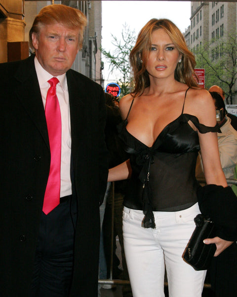 Donald and Melania Trump 8X10