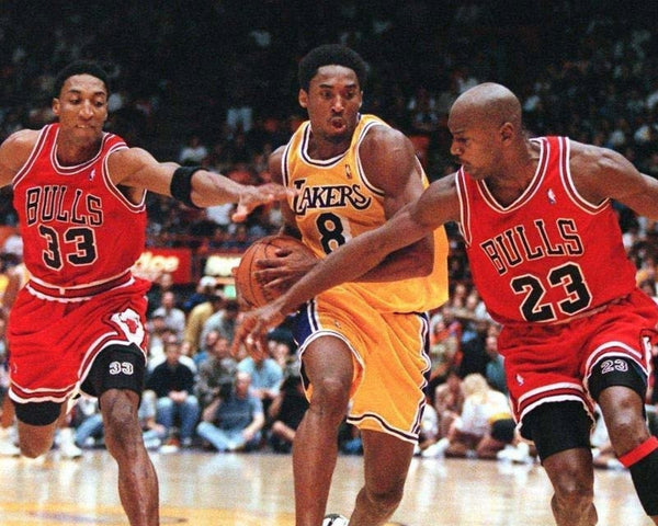 Kobe Bryant and Michael Jordan 8X10