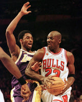 Michael Jordan and Kobe Bryant 8X10